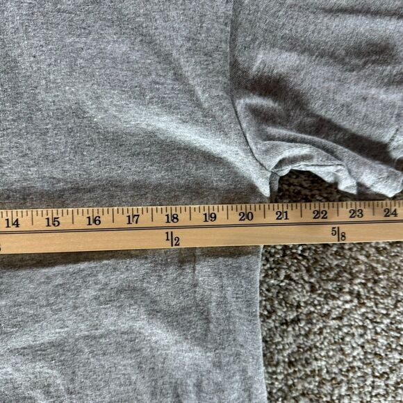 Vintage Betty Boop Shirt Mens Medium Gray Short Sleeve Graphic Print Y2K Casual - Picture 10 of 12